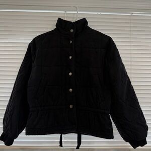 L.L. Bean Women's Dark Puffer Jacket